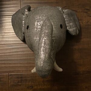 Gray Elephant Wall Decor
